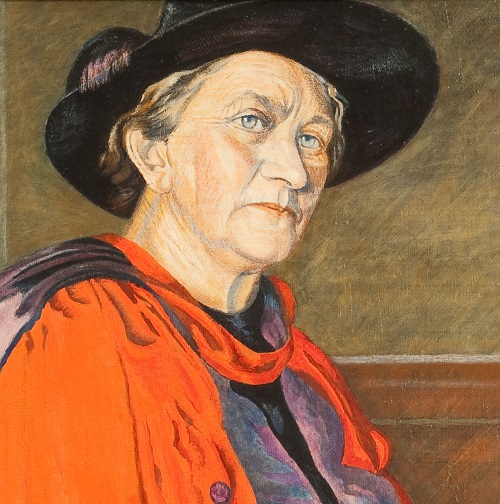 Portrait of Dorothy Christian Hare by Frederick John Hayes Whicker