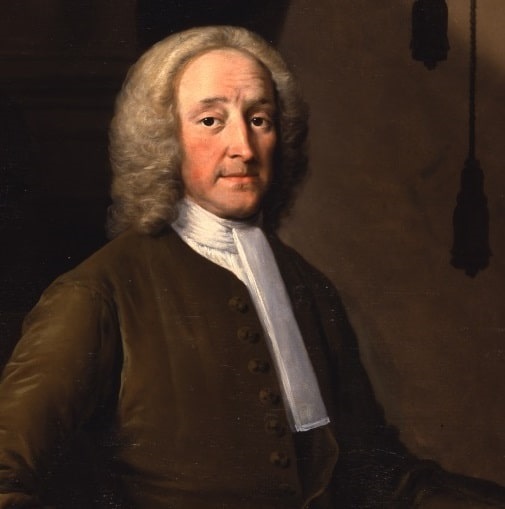 Painting of John Allen, (1670-1741) by Thomas Frye, 1739