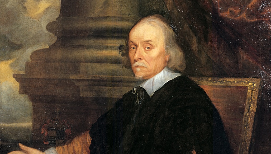 William Harvey (1578–1657). Oil on canvas by unknown artist, c.1650