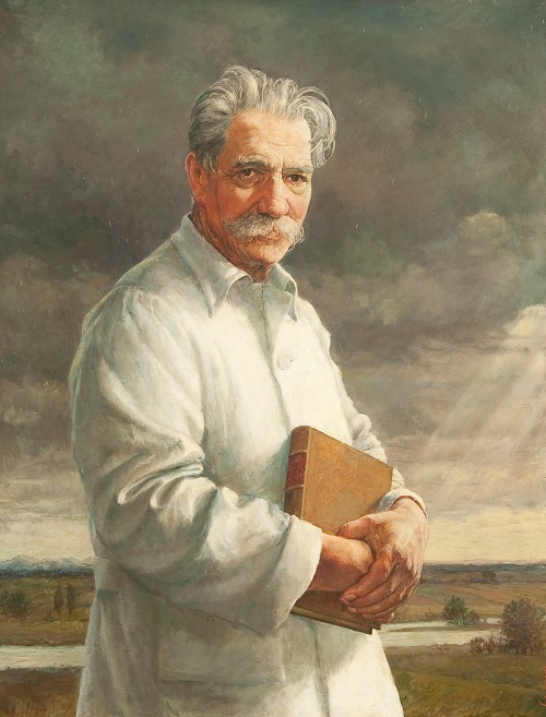 Portrait of Albert Schweitzer (1875-1965)