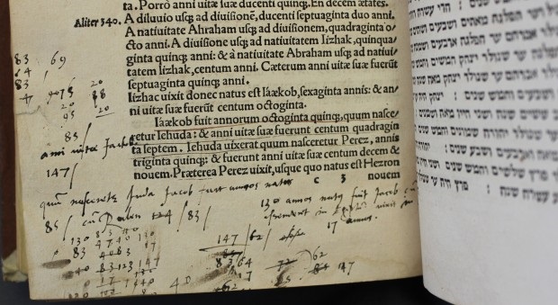 Kalendarium hebraicum. Sebastian Münster, published Basel, 1527.