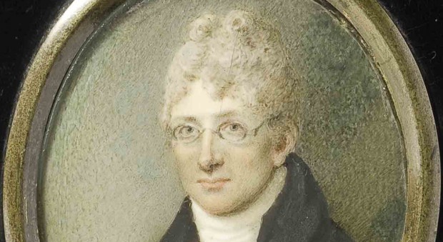 James Curry (d. 1819). Miniature portrait by unknown artist, 19th century.