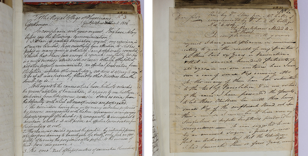 Handwritten text on page from Drs Sims and Dr Cates.