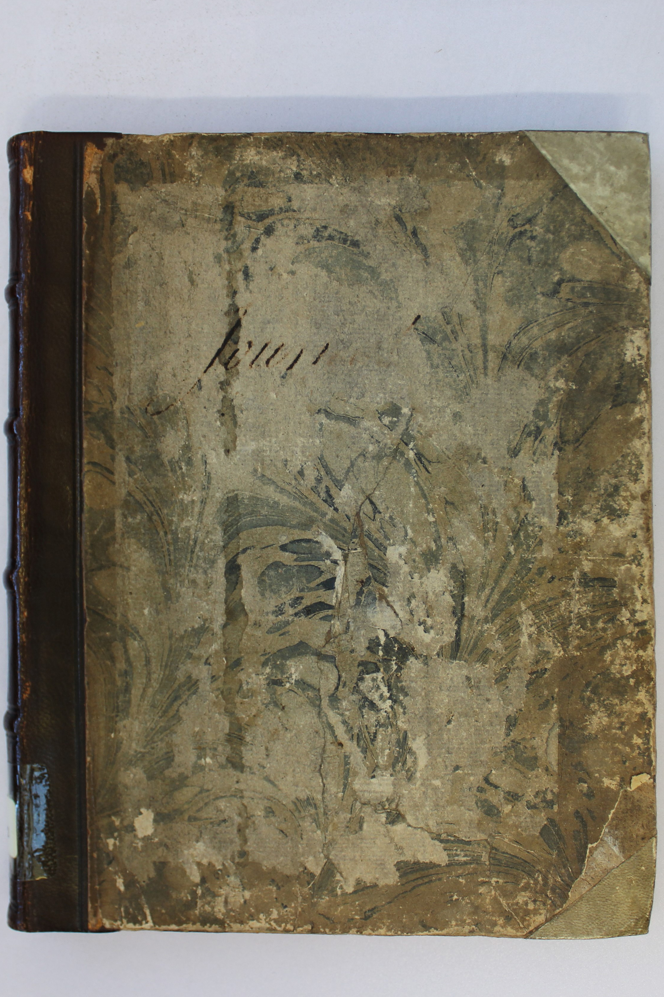 Notebook belonging to doctor Edward Jenner.