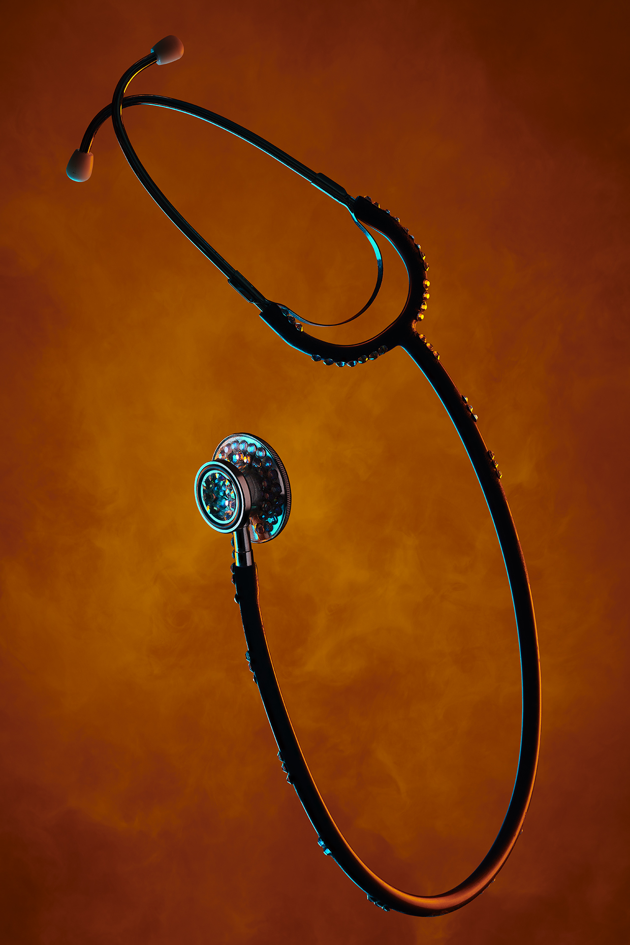 Decorated stethoscope, (c) Theo Deproost