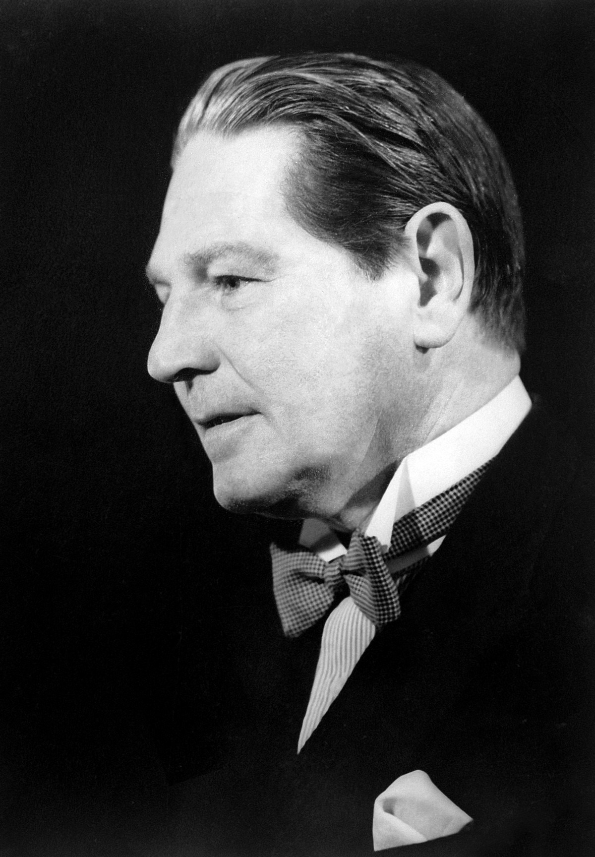 Black and white photographic portrait of Robert 'Robin' Daniel Lawrence.