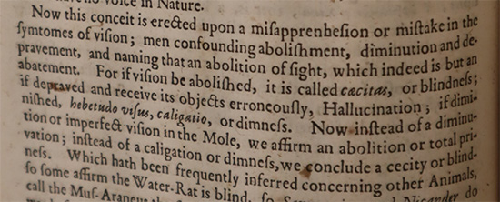 Part of a page of printed text.