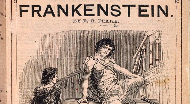 Frankenstein. Mary Shelley, adapted by Richard Brinsley Peake, published London, 1883. British Library.