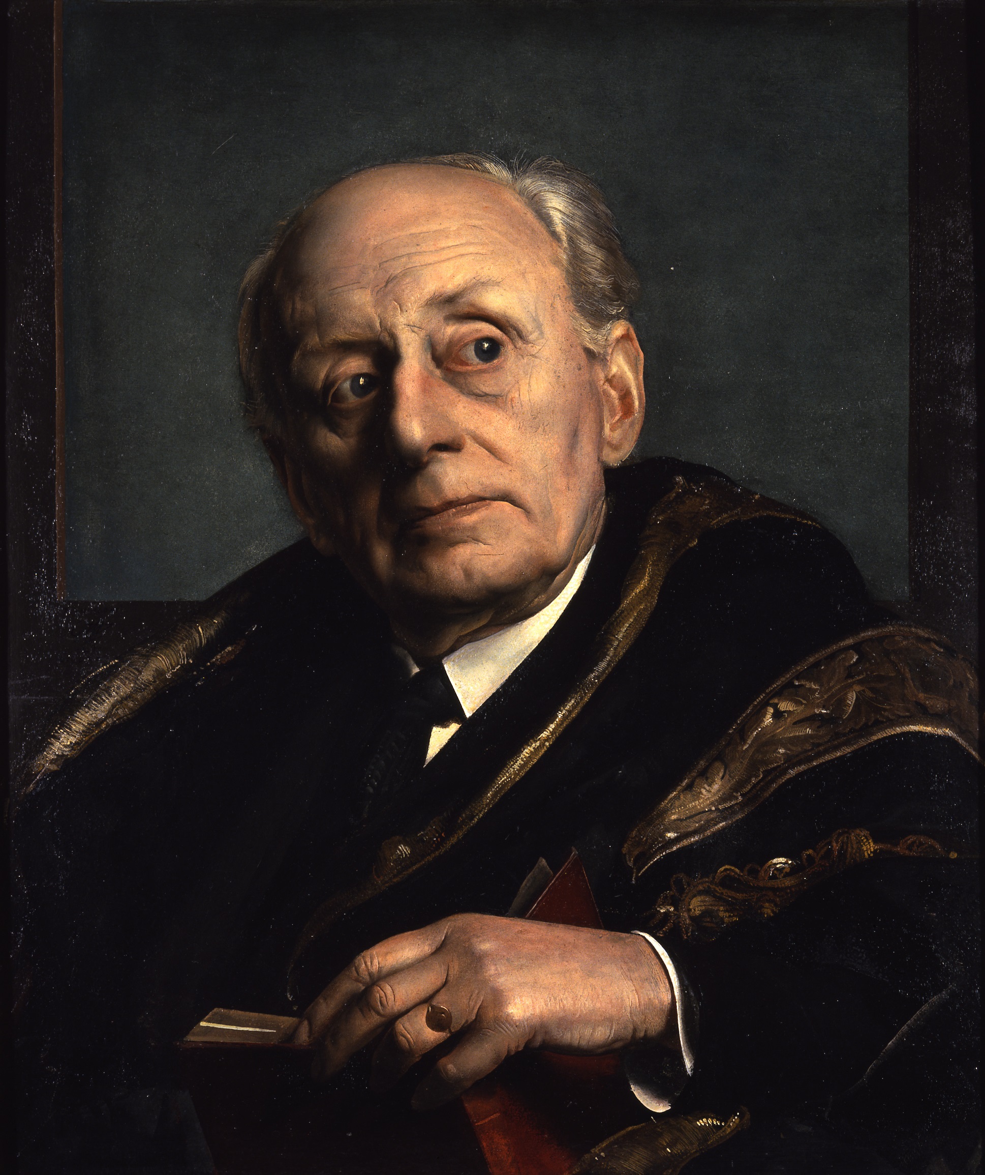 Portrait of Charles Wilson, Lord Moran. Considered one of the architects of the NHS.