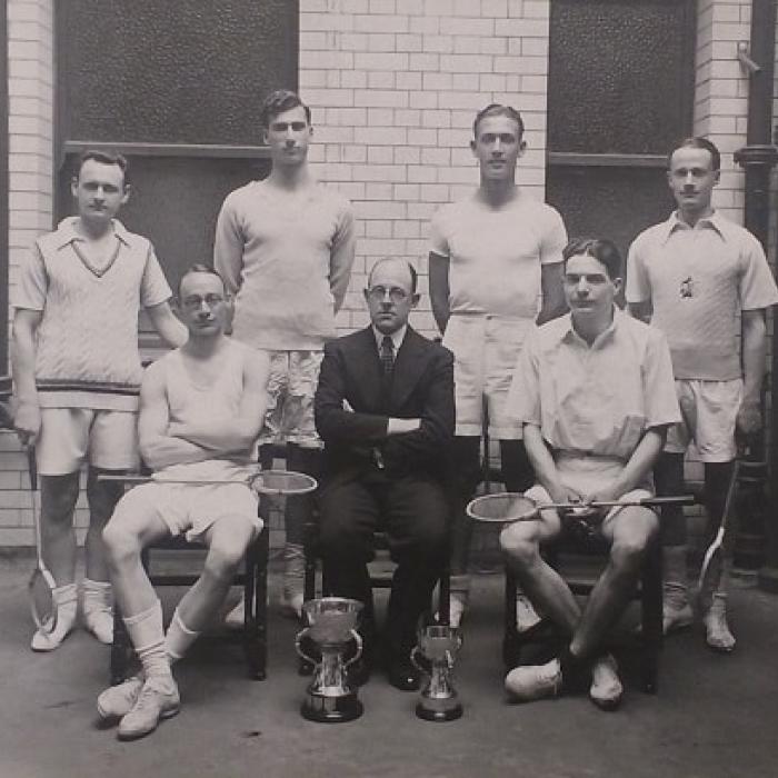 Photo of squash team