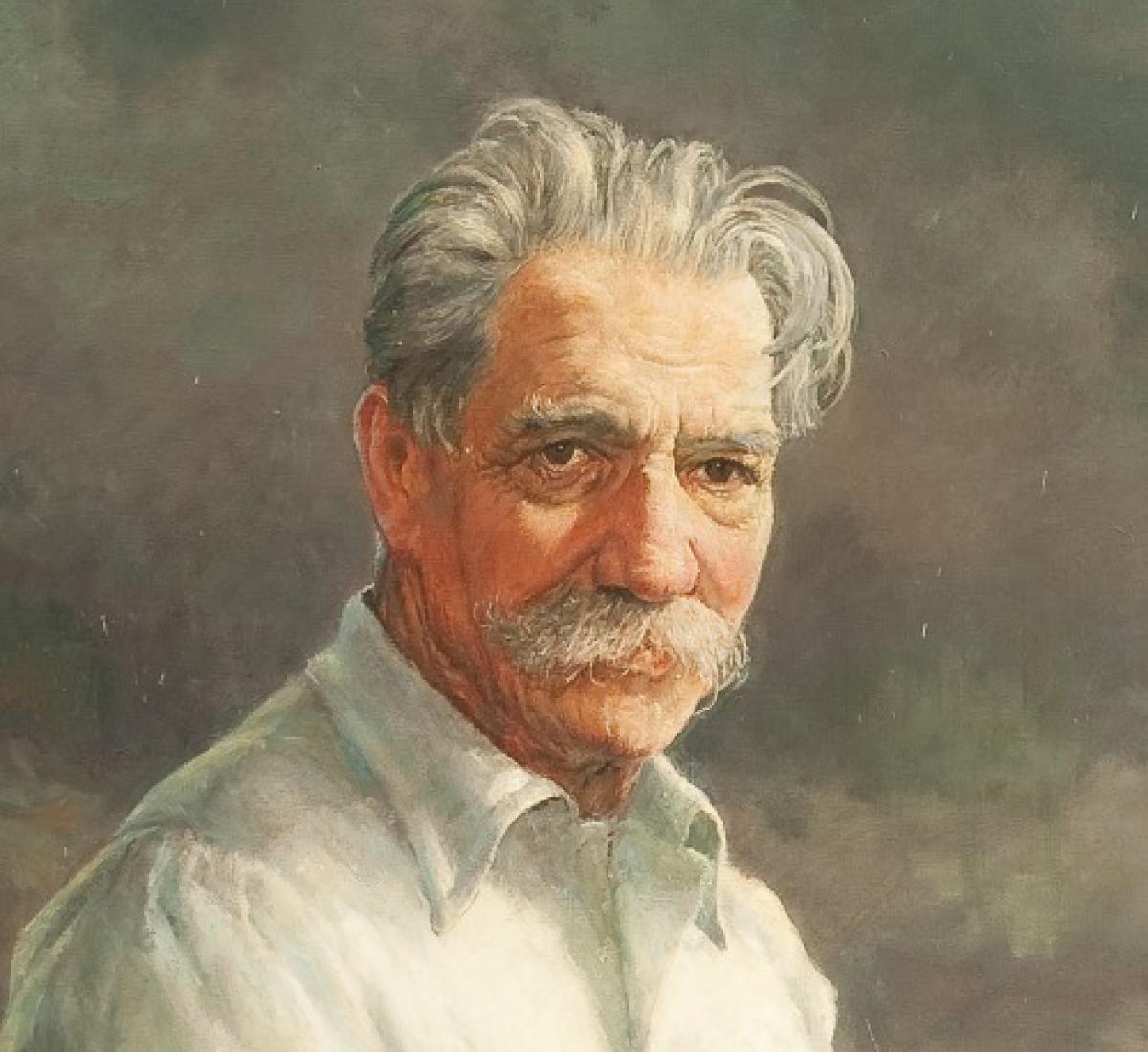 Portrait of Albert Schweitzer