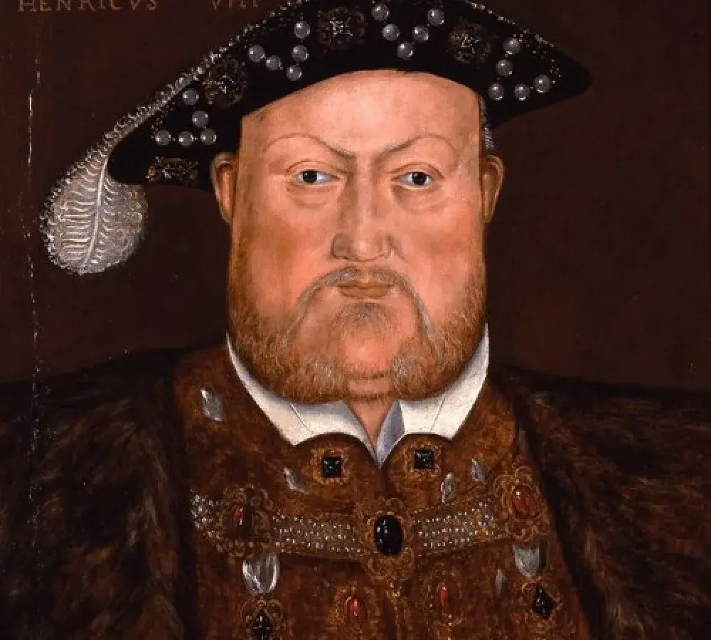 Portrait of Henry VIII (1491–1547) by Hans Holbein the younger (c.1497–1543)