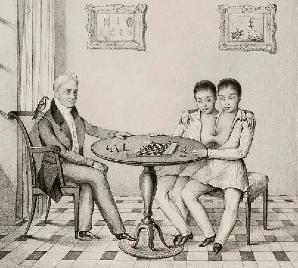 Chang and Eng, 1839