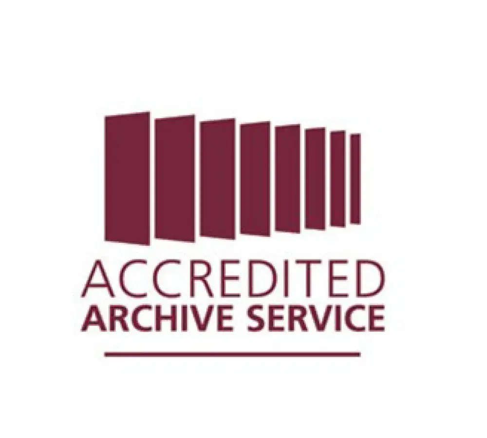 Accredited archive service logo