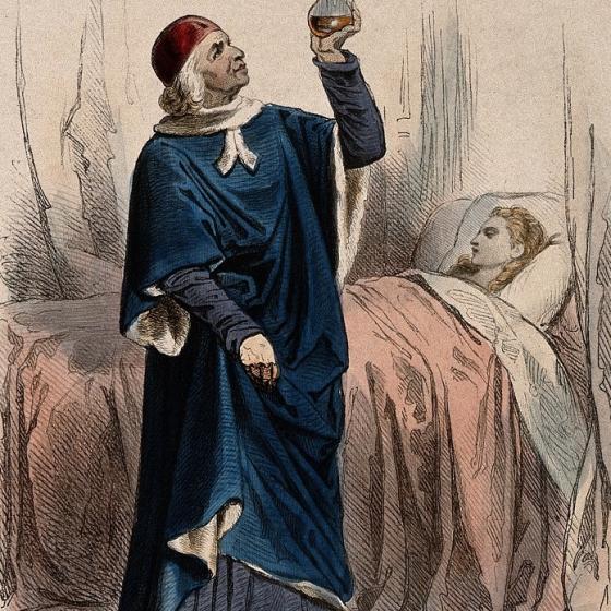 ume examining urine in a flask_V0016039_ image courtesy of Wellcome Images_0.jpg