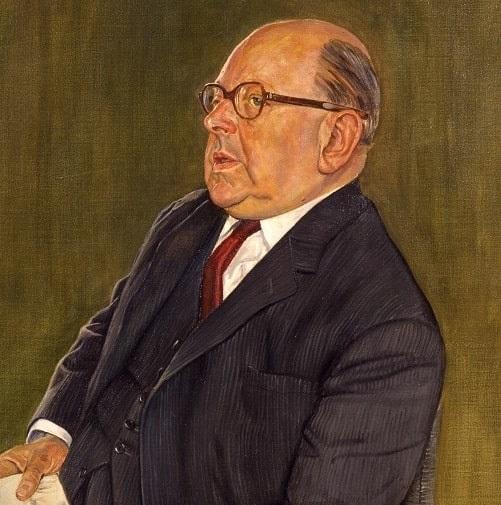 Portrait of Sir Charles Dodds (1899-1973) by Raymond Piper, 1967