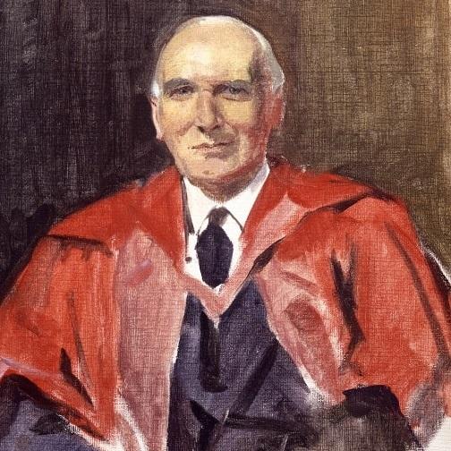 Portrait of Sir John William McNee (1887-1984) by Sir James Gunn